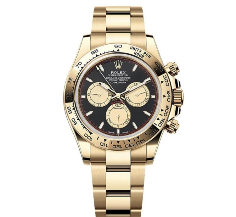 Rolex Daytona Cosmograph Daytona New 2025 Paul Newman Dial Yellow Gold Oyster Bracelet