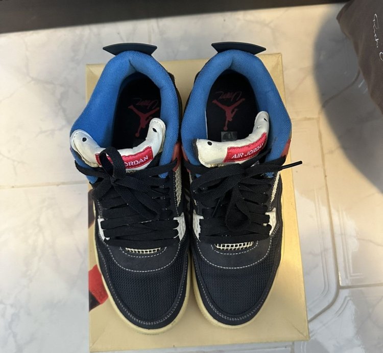 Air Jordan 4 Union La Off Noir