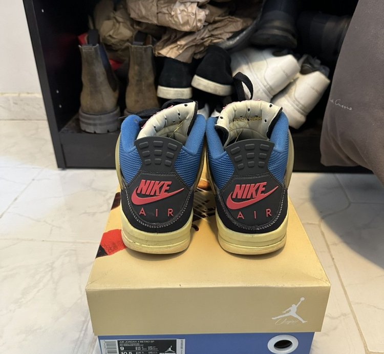 Air Jordan 4 Union La Off Noir