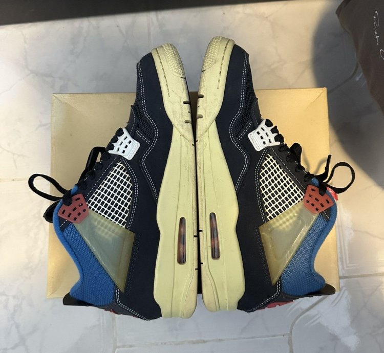 Air Jordan 4 Union La Off Noir