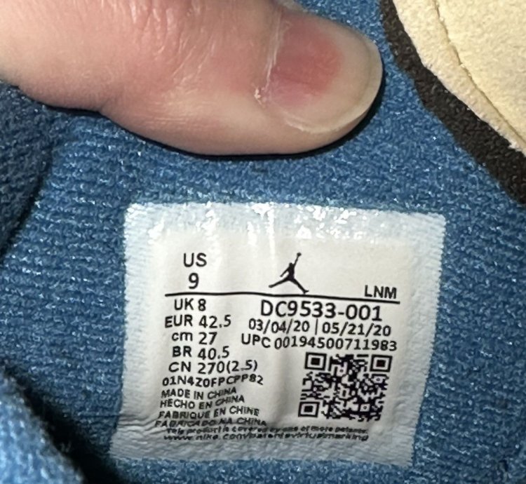 Air Jordan 4 Union La Off Noir