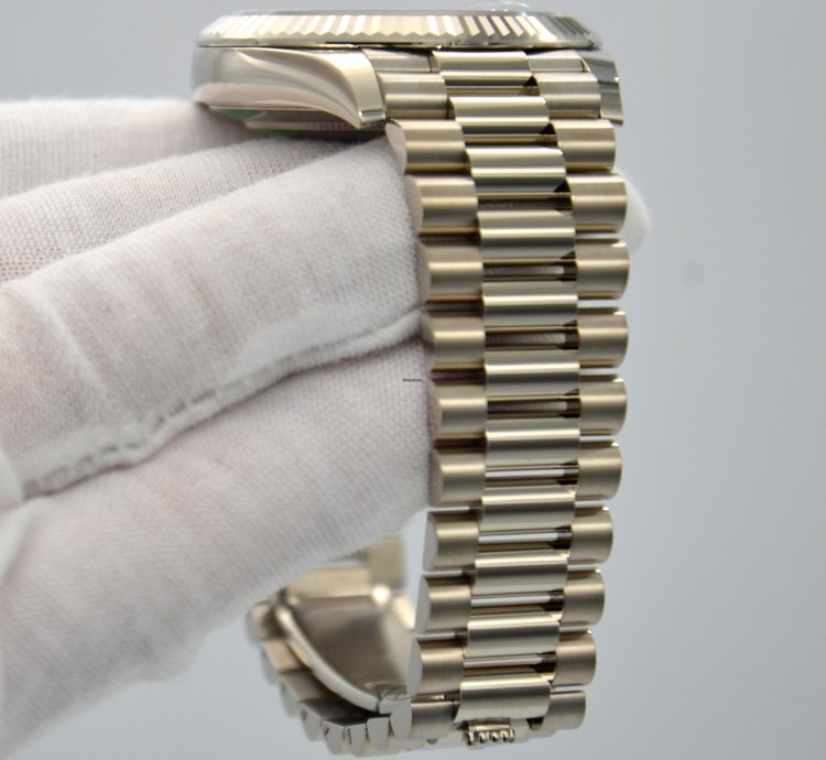 Rolex Day-date 40 Black Stick Dial