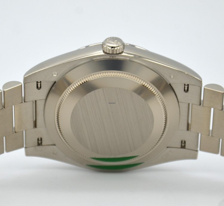 Rolex Day-date 40 Black Stick Dial