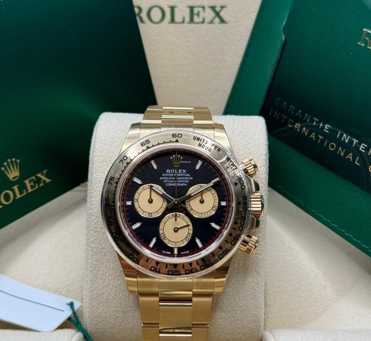 Rolex Daytona Cosmograph Daytona New Reference 2023 Paul Newman Dial Yellow Gold Oyster Bracelet