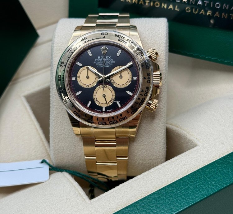 Rolex Daytona Cosmograph Daytona New Reference 2023 Paul Newman Dial Yellow Gold Oyster Bracelet