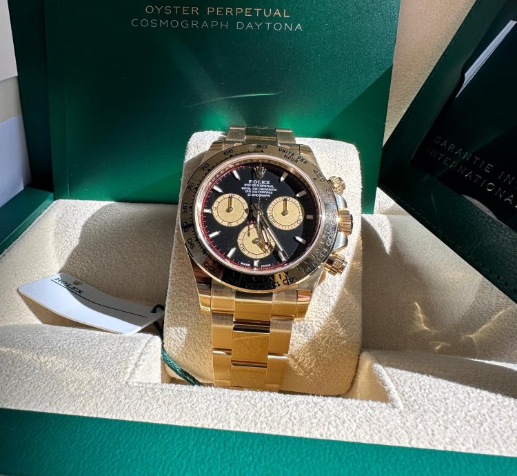 Rolex Daytona Cosmograph Daytona New Reference 2023 Paul Newman Dial Yellow Gold Oyster Bracelet