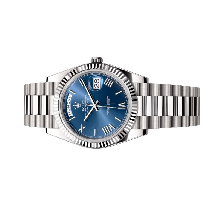 Rolex Day-date 40 Blue Dial 228239 Unworn Full Set
