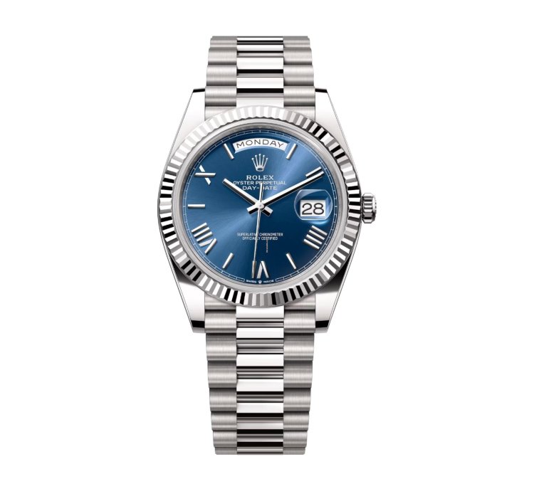 Rolex Day-date 40 Blue Dial 228239 Unworn Full Set