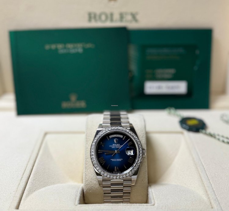 Rolex Day-date 40 Blue Ombr 228349rbr