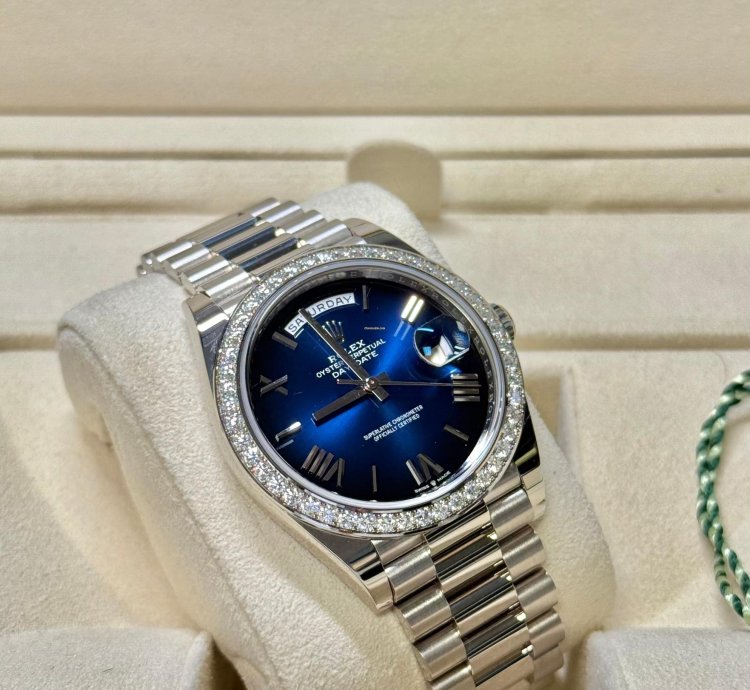 Rolex Day-date 40 Blue Ombr 228349rbr