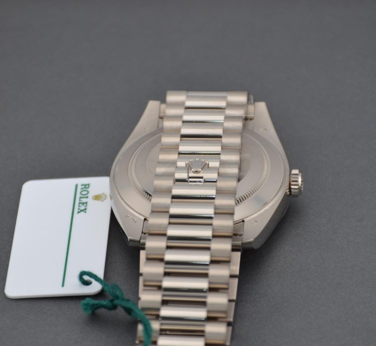 Rolex Day-date 40 Blue Ombr Dial White Gold 2024 New Release
