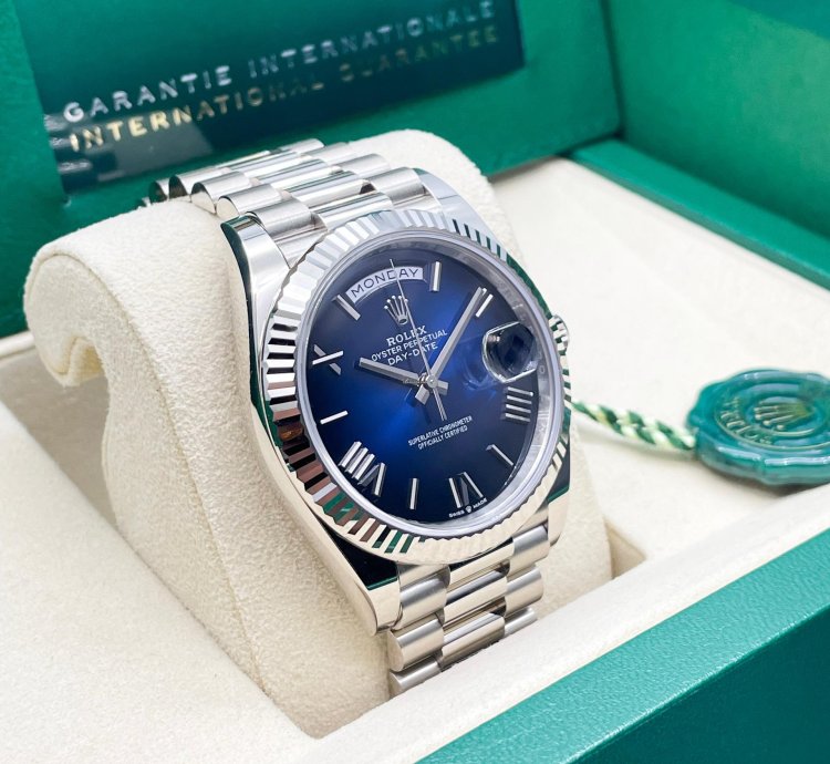 Rolex Day-date 40 Blue Ombre 2025