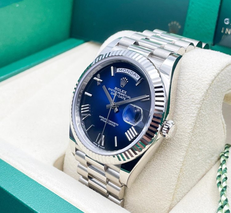 Rolex Day-date 40 Blue Ombre 2025