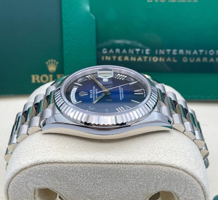 Rolex Day-date 40 Blue Ombre 2025