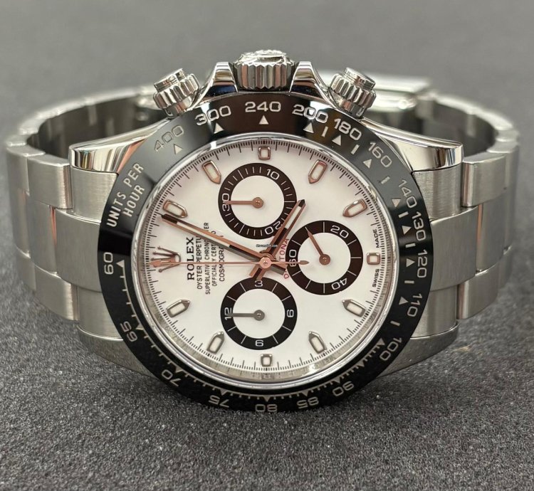 Rolex Daytona Cosmograph Daytona Panda Dial Oyster Men Watch 116500ln-0001