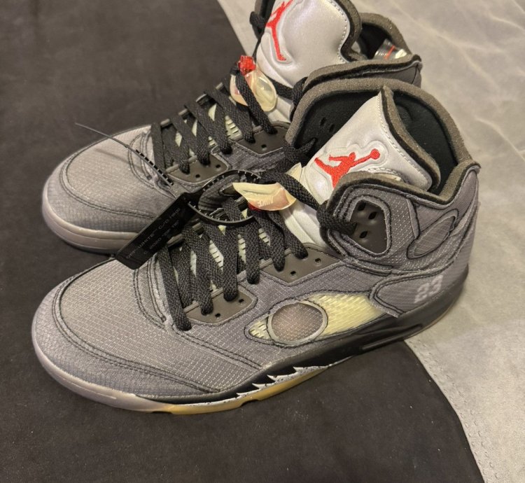 Air Jordan 5 Off White Muslin