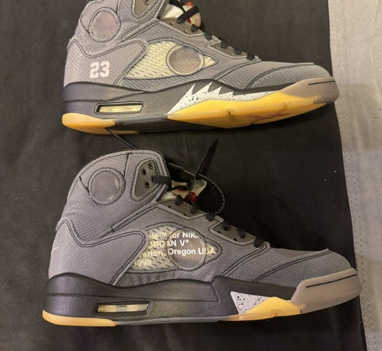 Air Jordan 5 Off White Muslin