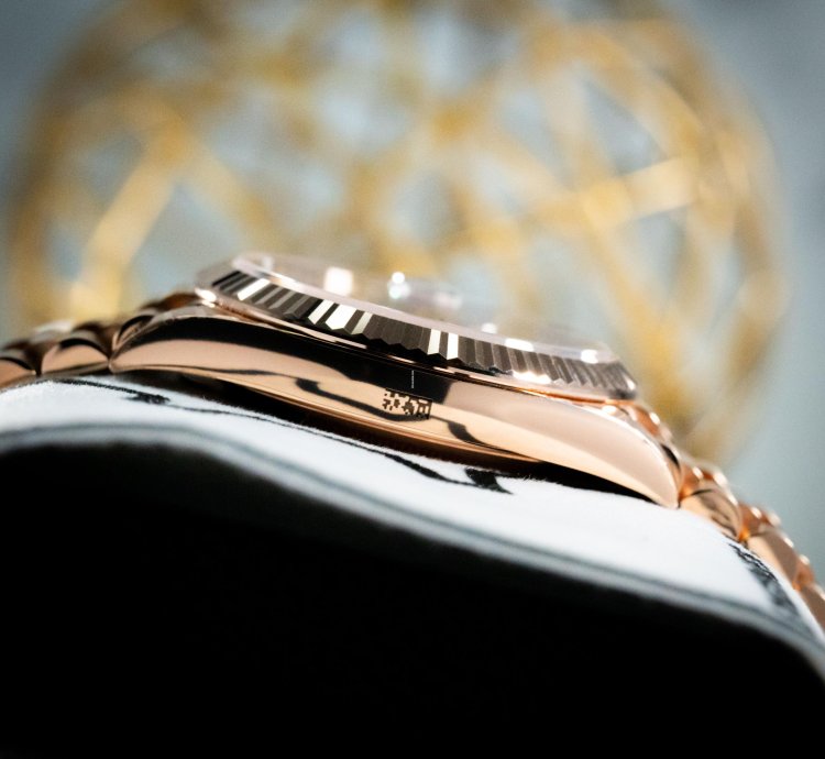 Rolex Day-date 40 Brown Dial Baguette Diamond Markers