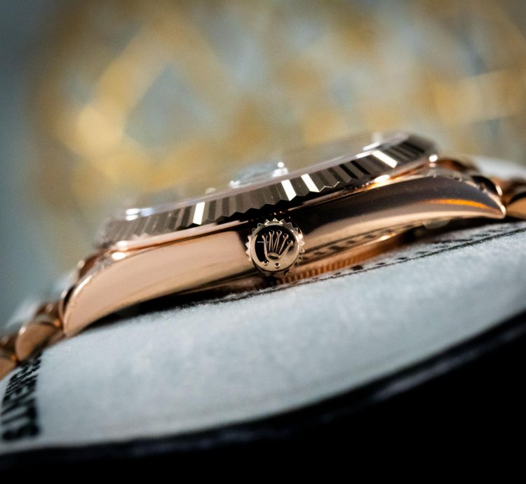 Rolex Day-date 40 Brown Dial Baguette Diamond Markers