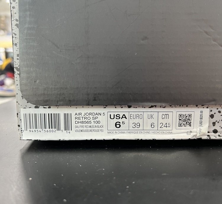 Air Jordan 5 Off White Sail Sz 6 5 2020
