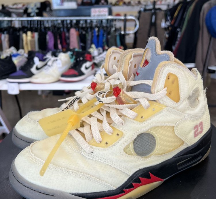 Air Jordan 5 Off White Sz 10 5 2020