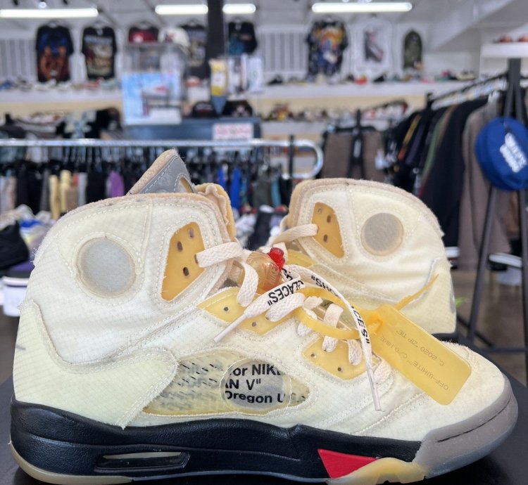Air Jordan 5 Off White Sz 10 5 2020
