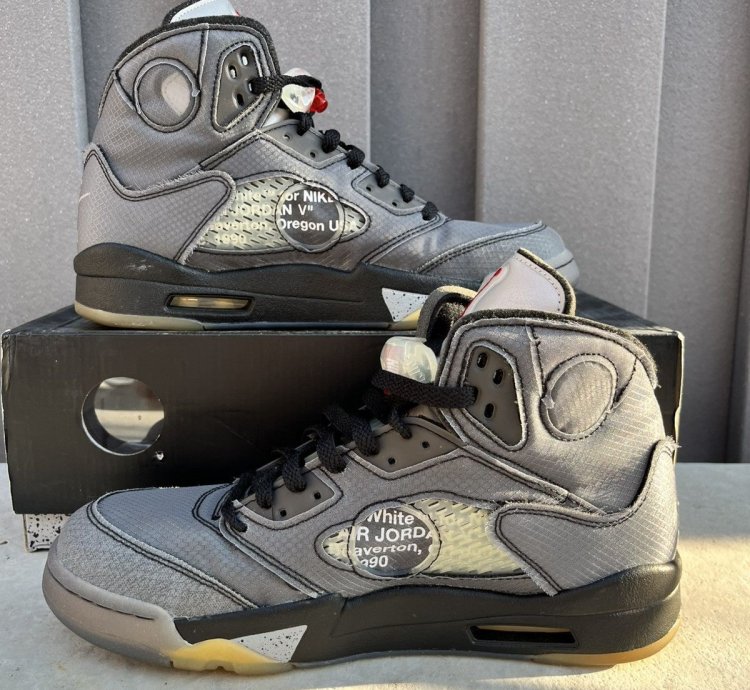Air Jordan 5 Off-white Muslin