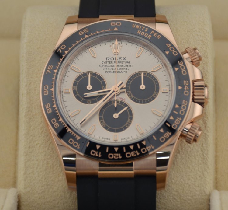 Rolex Daytona Cosmograph Daytona Sundust Dial Rose Gold Oysterfelx