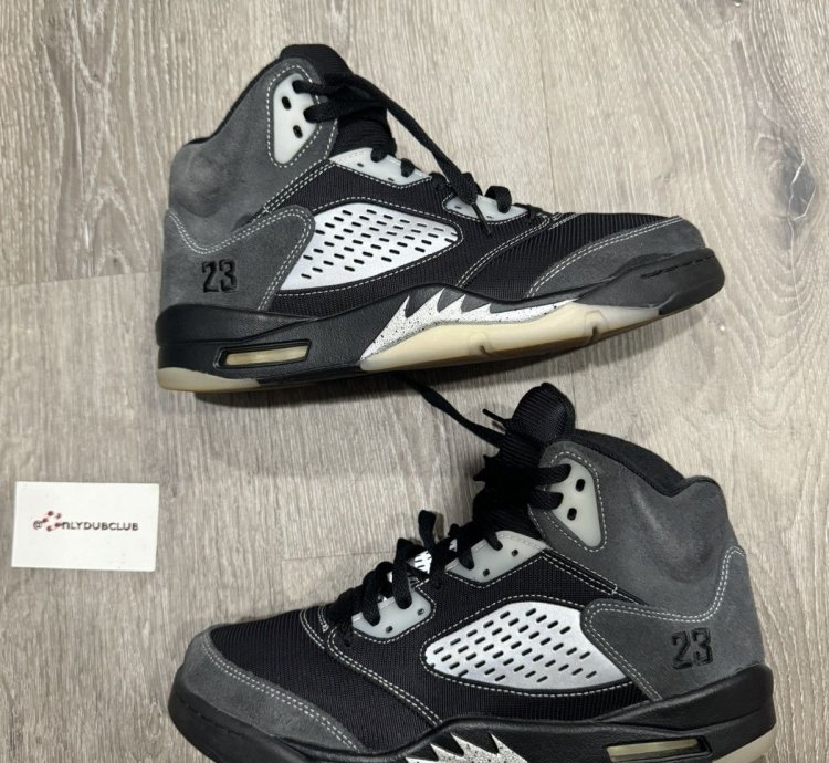 Air Jordan 5 Retro Anthracite Size 10 5
