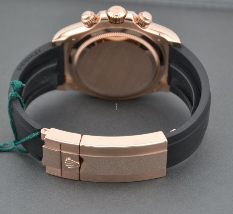 Rolex Daytona Cosmograph Daytona Sundust Dial Rose Gold With Oysterflex