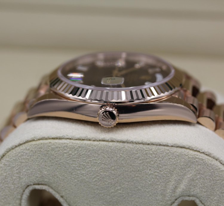 Rolex Day-date 40 Choco Baguette 2024