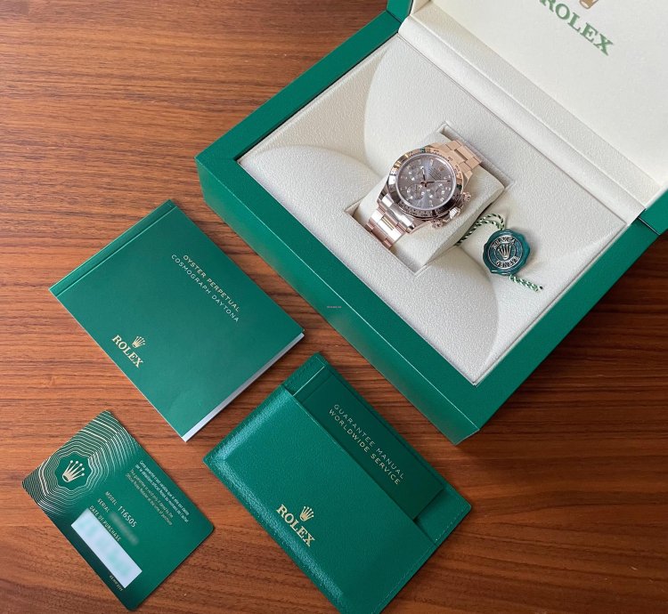 Rolex Daytona Cosmograph Daytona Sundust Dial With Diamonds M116505-0017