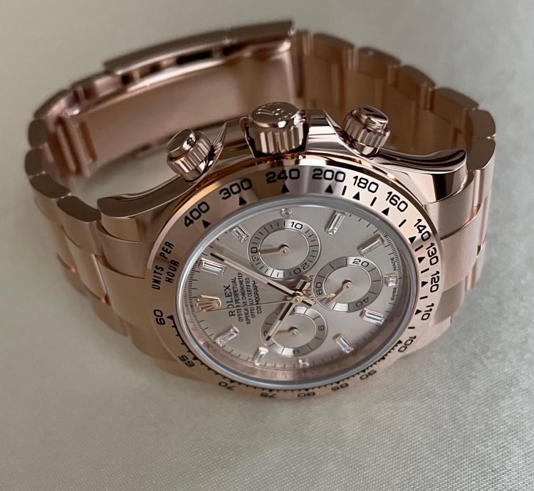 Rolex Daytona Cosmograph Daytona Sundust Dial With Diamonds M116505-0017