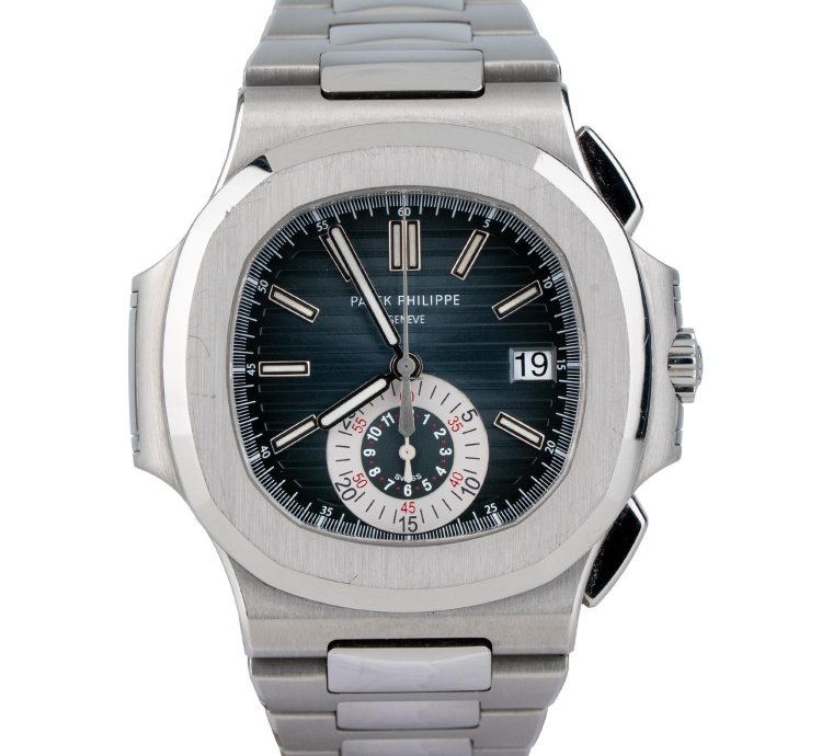Patek Philippe Nautilus 5980 1a Stainless Steel With Blue Dial