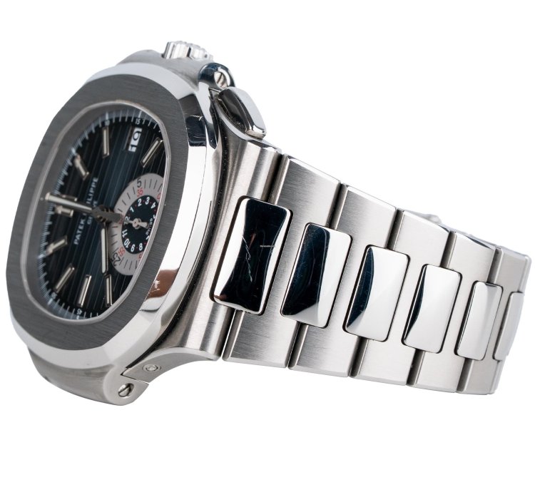 Patek Philippe Nautilus 5980 1a Stainless Steel With Blue Dial
