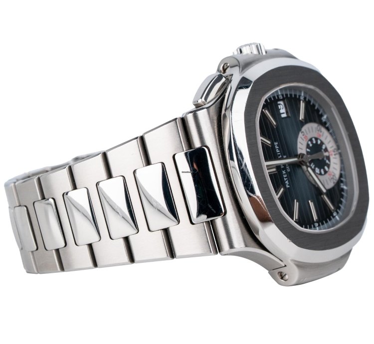 Patek Philippe Nautilus 5980 1a Stainless Steel With Blue Dial