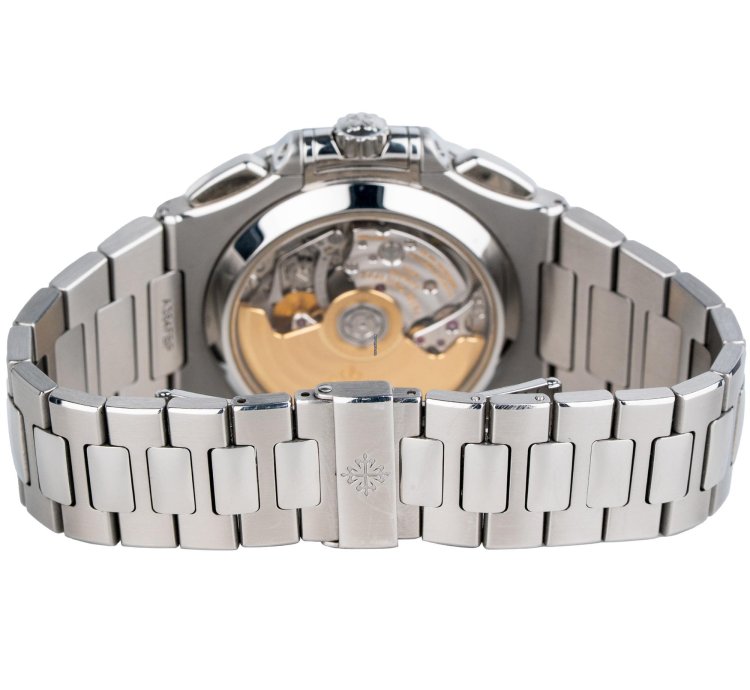 Patek Philippe Nautilus 5980 1a Stainless Steel With Blue Dial