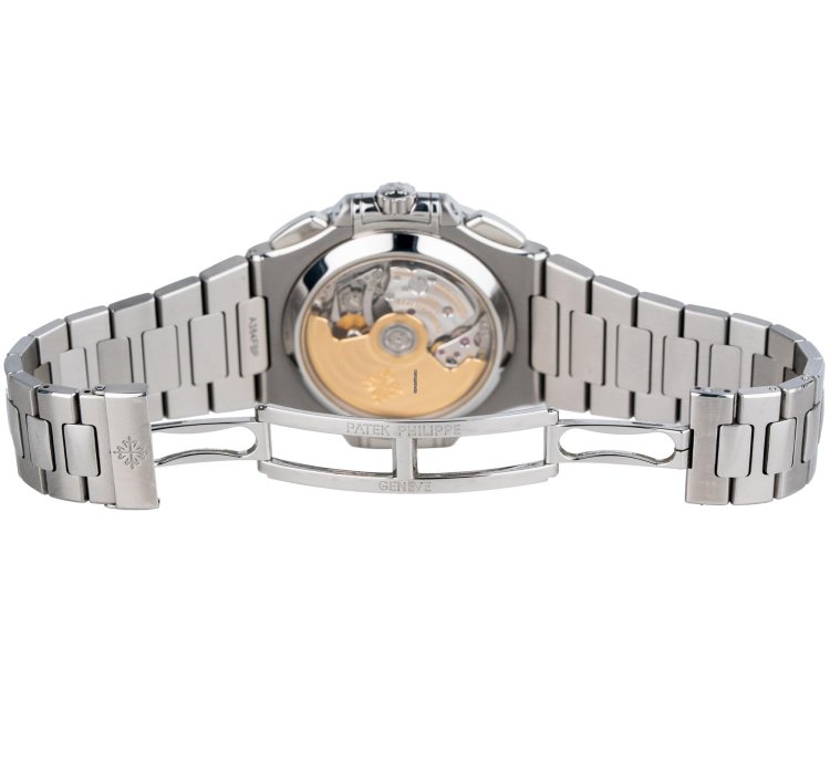 Patek Philippe Nautilus 5980 1a Stainless Steel With Blue Dial