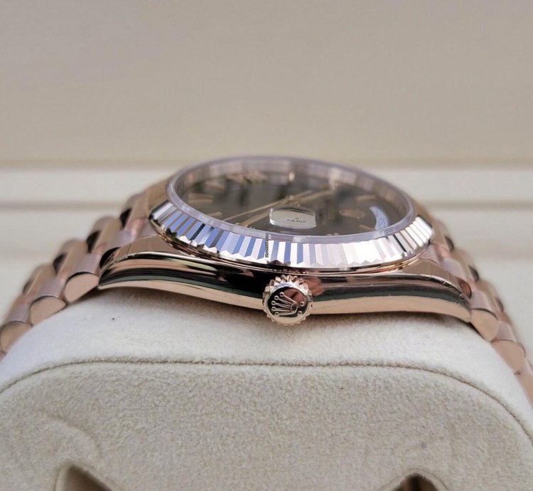 Rolex Day-date 40 Chocolate 2024 Neu Everose Full Set