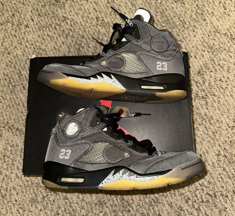 Air Jordan 5 Retro Off-white Muslin