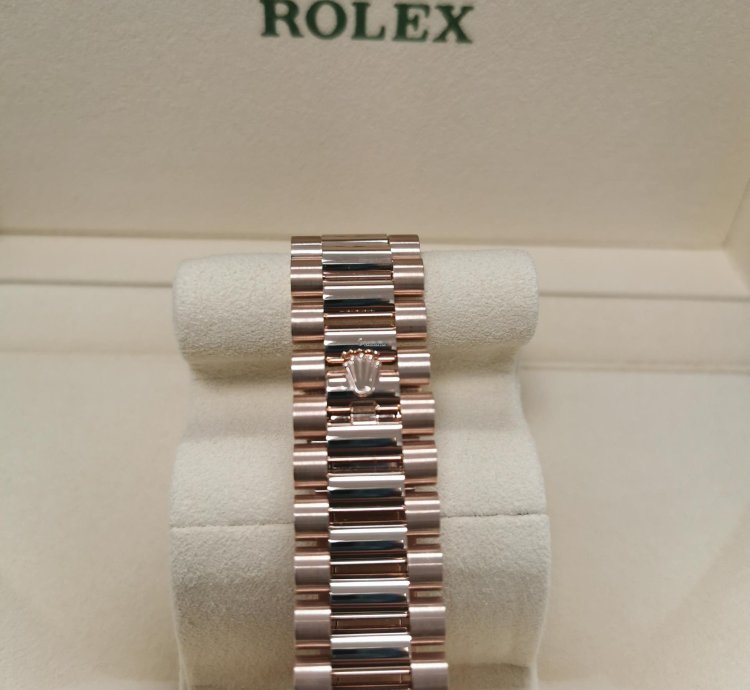 Rolex Day-date 40 Chocolate Baguette