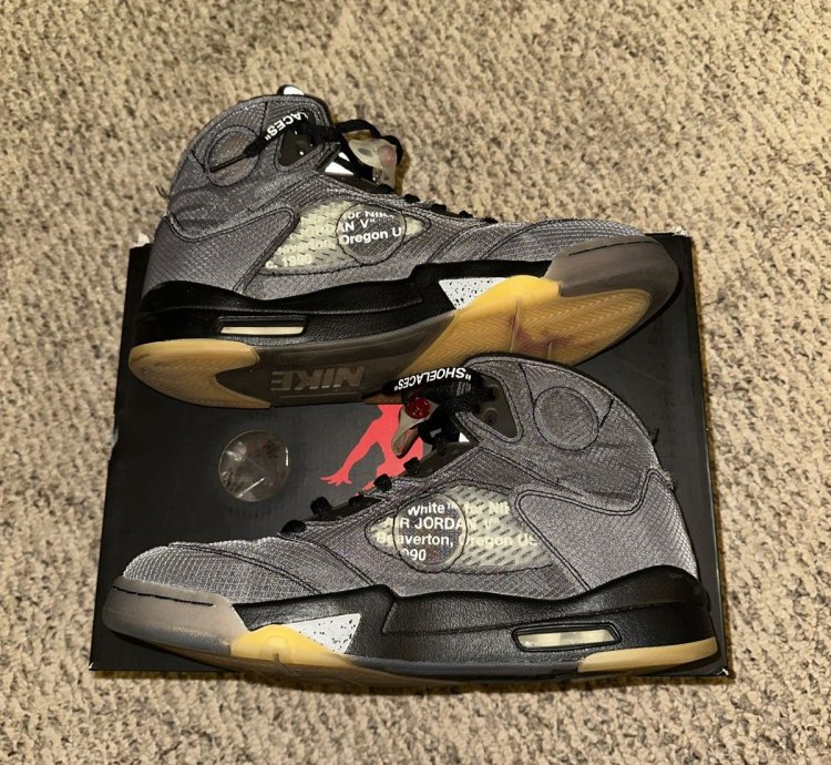 Air Jordan 5 Retro Off-white Muslin