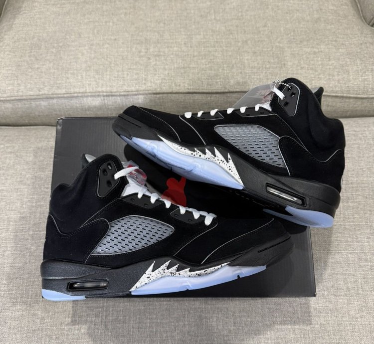 Air Jordan 5 Retro Og Black Metallic Reimagined 2025