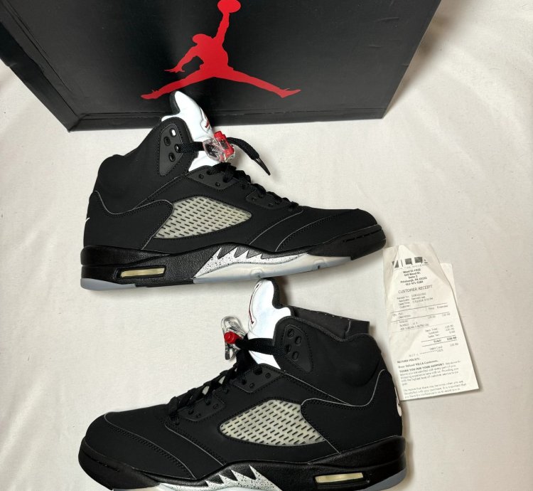 Air Jordan 5 Retro Og Metallic 2016 Men Shoes - Size 11 5