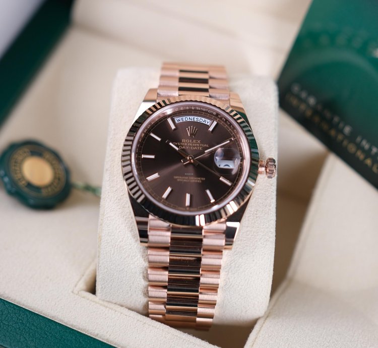 Rolex Day-date 40 Chocolate Dial - 2025 Unworn
