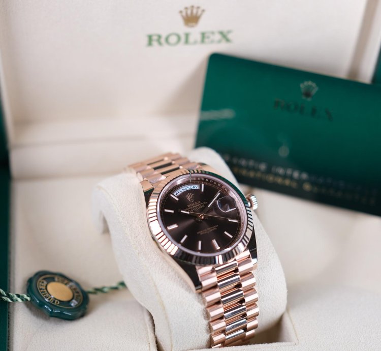 Rolex Day-date 40 Chocolate Dial - 2025 Unworn