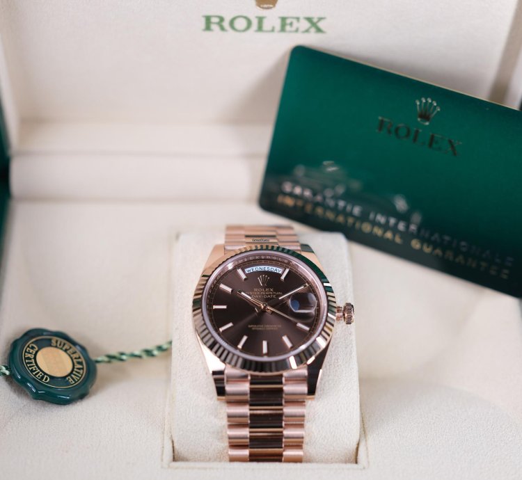 Rolex Day-date 40 Chocolate Dial - 2025 Unworn