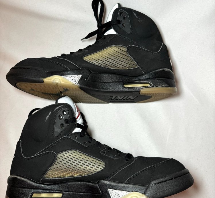 Air Jordan 5 Retro Og Metallic 2016 Men Shoes - Size 12