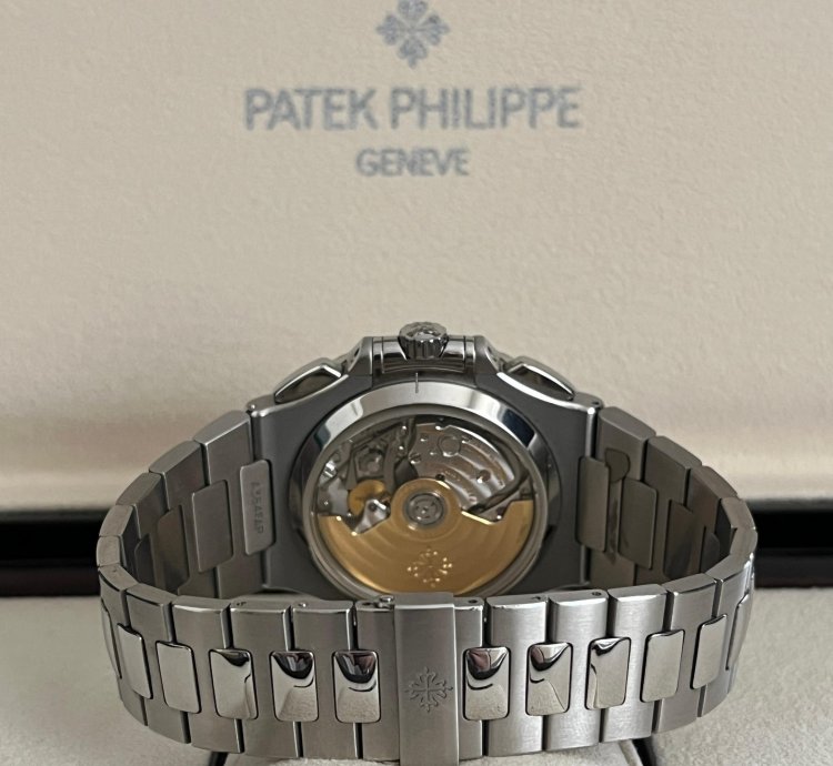 Patek Philippe Nautilus 5980 1a-014 Black Dial Never Polished Full Set Ita