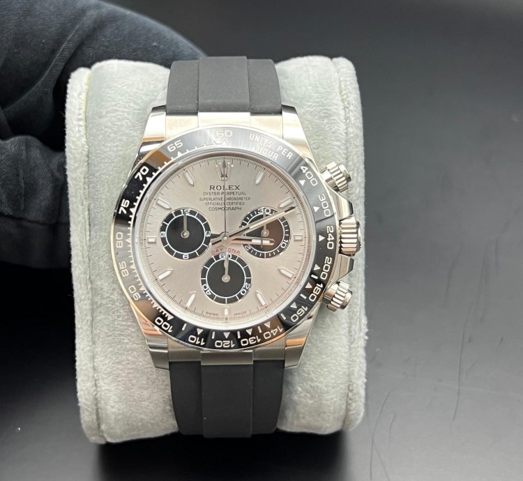 Rolex Daytona Cosmograph Daytona White Gold Oyster-flex Bracelet Ghost New Model
